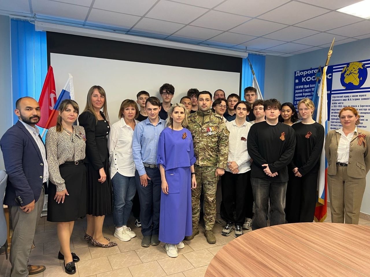 Диктант Победы в Аэроклубе имени Ю. А. Гагарина.